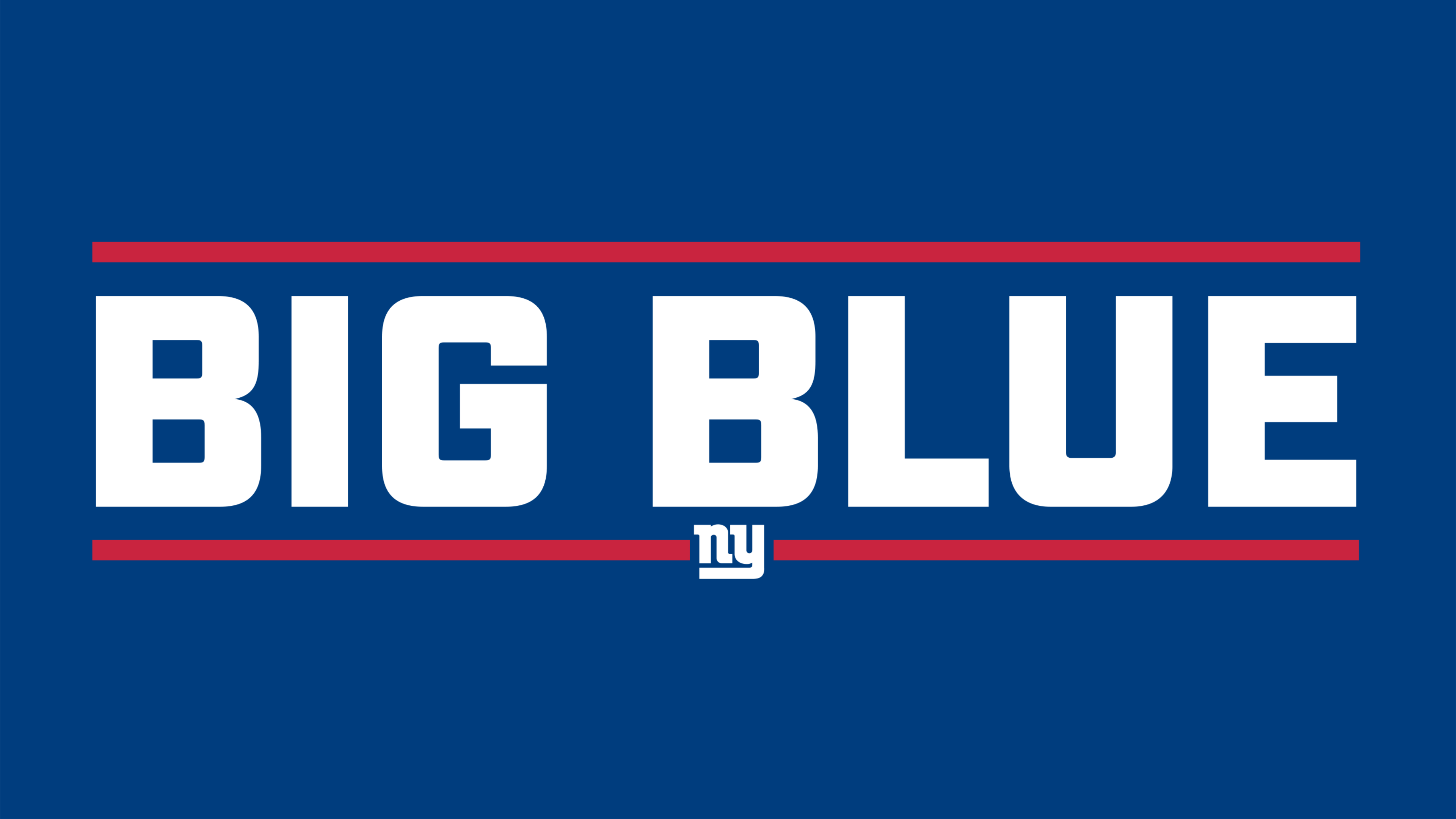 NY Giants Blue Landscape